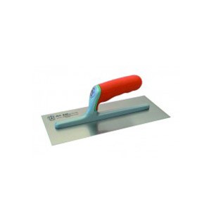 essezeta servizi UN CAZZUOLINO INOX 980/I con manico rosso su fondo bianco.