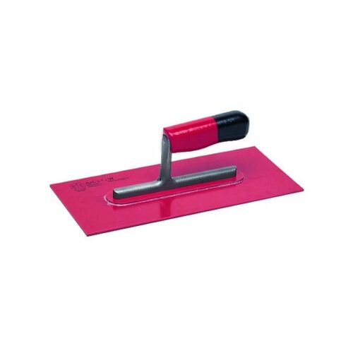 essezeta servizi Un FRATTONE SICODUR BIANCO 817/R rosa con manico nero su fondo bianco.