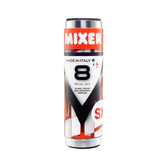 essezeta servizi Una lattina di deodorante STATORE DRITTO MIXER 8 SX su sfondo bianco.