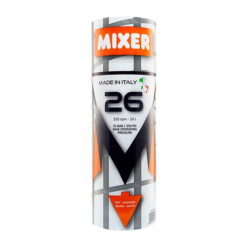 essezeta servizi Una bomboletta di STATORE DRITTO MIXER 26 spray su fondo bianco.