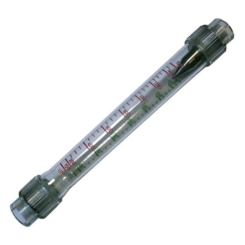 FLUSSIMETRO UNIVERSALE COMPLETO 75/750 L/H
