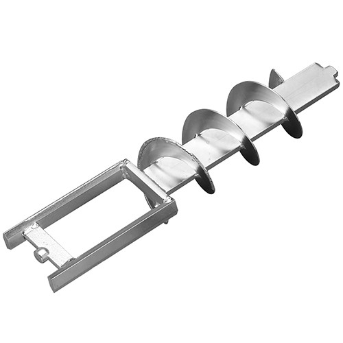 essezeta servizi Immagine di un supporto MISCELATORE F18-MUSTANG-F15 ZINCATA con sopra un pezzo di metallo.