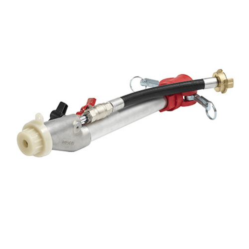 essezeta servizi MISCELATORE LANCIA TUBO ALLUMINIO COMPLETA su fondo bianco.