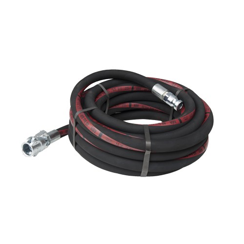 essezeta servizi Un tubo TUBO BETONCINO 25×37 5 ML CON ATTACCO LEVA nero e rosso con tubo rosso.